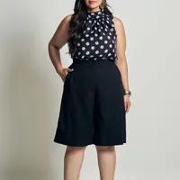 BLUSA POÁ GOLA ALTA PRETO - imagem 6