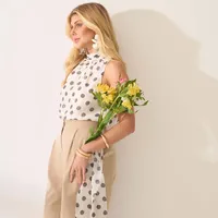 BLUSA POÁ GOLA ALTA BRANCO - imagem 3