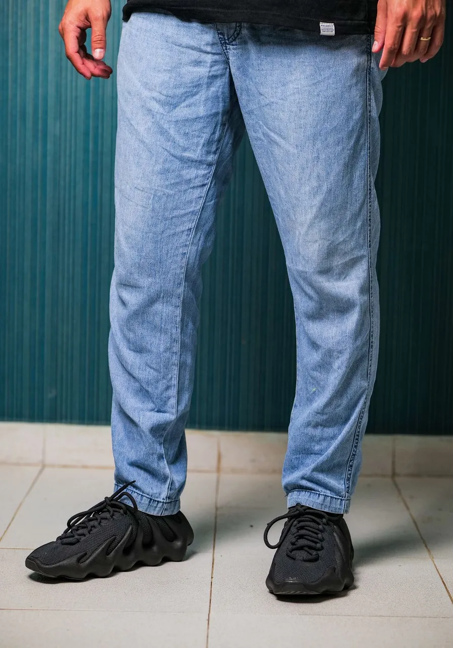 Calça Jeans Masculina Slim Azul