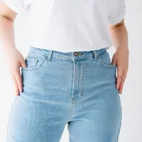 Calça Jeans Feminina Skinny Azul Clara - imagem 1