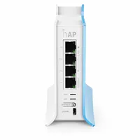 Roteador MikroTik hAP Lite RB941-2nD-TC-BR 2.4GHz Dual Chain RouterOS L4 4 Portas 10/100 Homologado Anatel - imagem 2