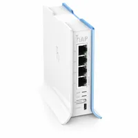 Roteador MikroTik hAP Lite RB941-2nD-TC-BR 2.4GHz Dual Chain RouterOS L4 4 Portas 10/100 Homologado Anatel - imagem 3