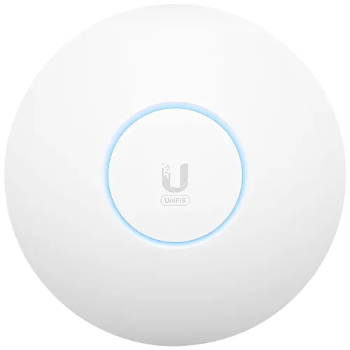 Access Point Ubiquiti UniFi U7-Pro WiFi 7 Tri-Band 6GHz 2.5GbE PoE+ 6 Fluxos 300+ Dispositivos Sem Fonte