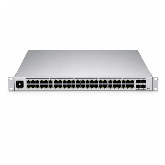 Switch Ubiquiti Gerenciável  48 Portas Gigabit 4 SFP+ 10G UniFi USW-Pro-48 L3