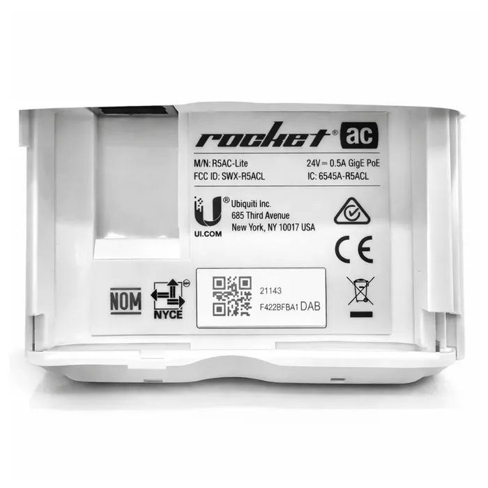 Antena Ubiquiti Radio Rocket AC Lite 5GHz AirMAX R5AC-LITE-BR