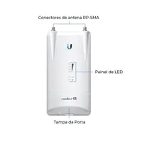 Antena Ubiquiti Radio Rocket AC Lite 5GHz AirMAX R5AC-LITE-BR - imagem 8