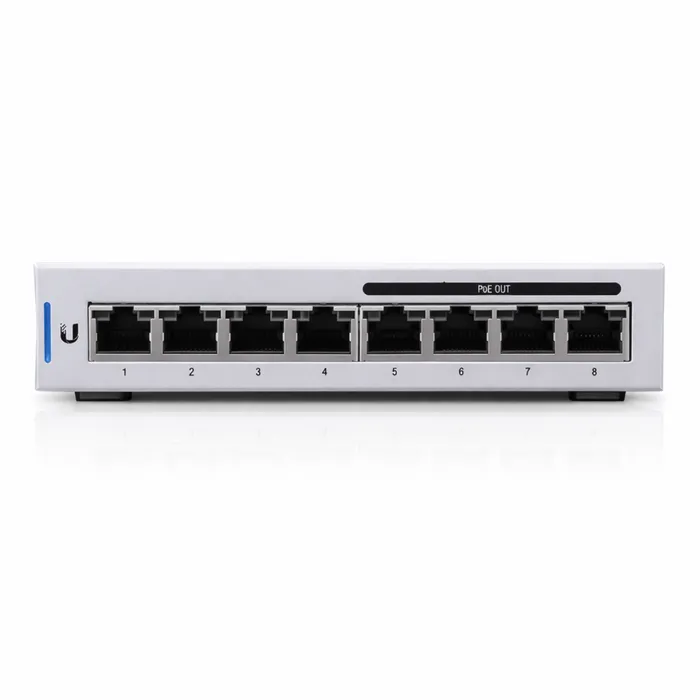 Switch Ubiquiti UniFi 8 Portas Gigabit PoE US-8-60W RJ45