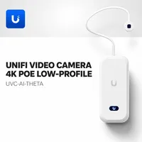 Camera Discreta Ubiquiti 4K PoE AI Theta UniFi Inteligente Segurança  - imagem 3