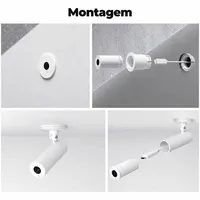 Camera Discreta Ubiquiti 4K PoE AI Theta UniFi Inteligente Segurança  - imagem 4