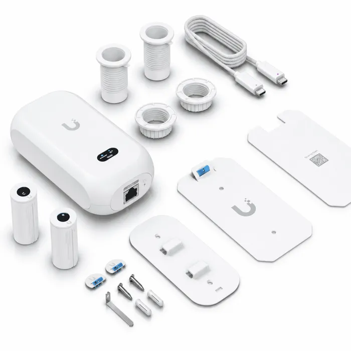 Camera Discreta Ubiquiti 4K PoE AI Theta UniFi Inteligente Segurança 