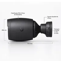 Câmera Inteligente Ubiquiti UniFi UVC-AI-Pro 4K PoE Zoom 3x IP65  - imagem 5