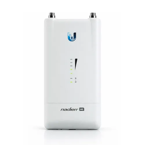 Access Point Ubiquiti Rocket R5AC-Lite AirMax ac PtMP 5GHz Gigabit PoE com 2 RP-SMA Para Uso Externo