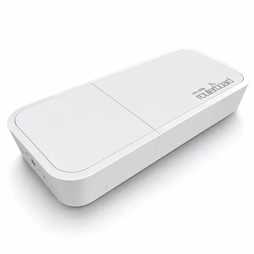 Access Point MikroTik RBwAP2nD WiFi 4 300Mbps PoE Externo Parede Teto RouterOS L4