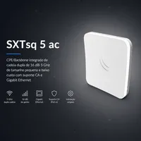 Antena CPE MikroTik SXTsq 5 ac 5GHz 16dBi Gigabit PoE Wireless Externa - imagem 6