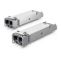 Módulos SFP Ubiquiti 1Gbps Multimodo LC Duplex 550m 850nm Kit 2 Un Alta Performance  - imagem 2