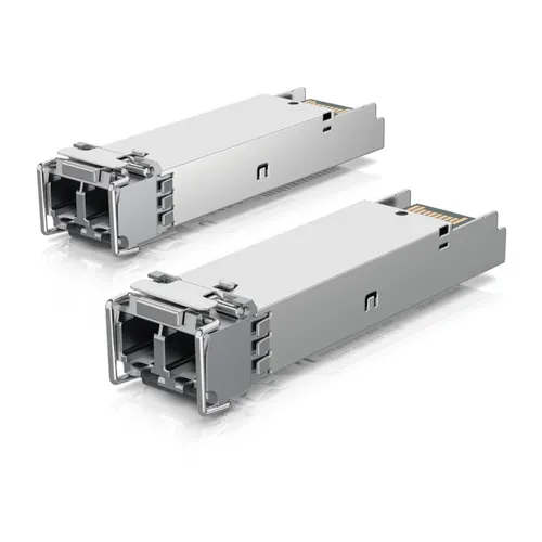 Módulos SFP Ubiquiti 1Gbps Multimodo LC Duplex 550m 850nm Kit 2 Un Alta Performance 