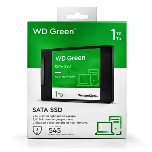 SSD WD Green 1TB 2.5 SATA 6Gb/s 545MB/s Western Digital