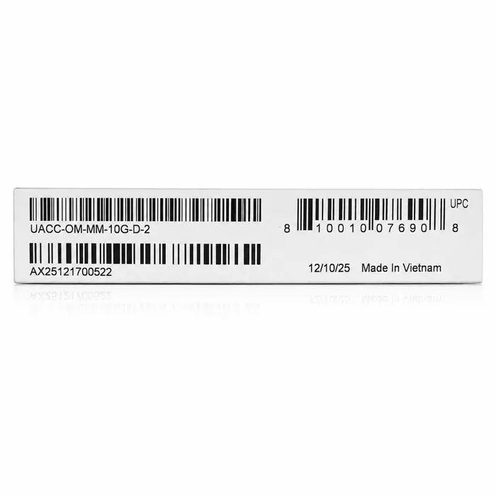 Kit 2 Módulo SFP+ Ubiquiti 10G 300m Multimodo LC UACC-OM-MM-10G-D-2 