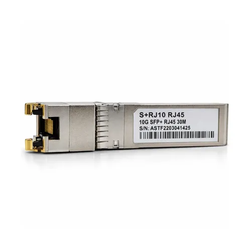 Módulo SFP+ RJ45 10G 30m S+RJ10 Copper – Transceiver 10GBase-T Cat6a/Cat7