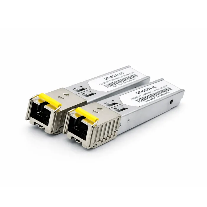 Módulo SFP BiDi 1.25G 20Km SC DDM Compatível Cisco GLC-BX-D Fibra Óptica Monomodo
