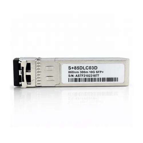 Módulo SFP+ 10G SR 300M MMF LC Duplex DDM 850nm S+85DLC03D Compatível Cisco E MikroTik
