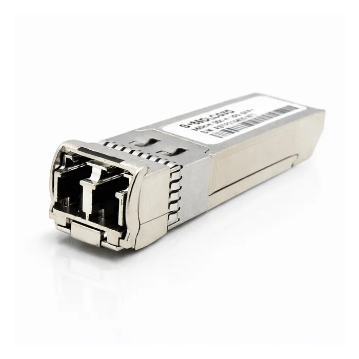 Módulo SFP+ 10G SR 300M MMF LC Duplex DDM 850nm S+85DLC03D Compatível Cisco E MikroTik