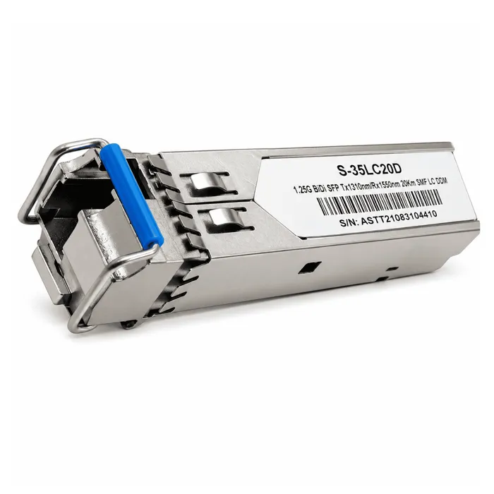 Módulo SFP MikroTik S-35LC20D 1.25G 20KM BIDI LC DDM TX1310/RX1550