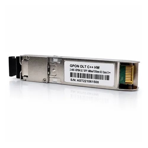 Módulo SFP GPON OLT Classe C++ 20KM SC Compatível Huawei MA5600 MA5800 Alta Potência 2.5G Down  1.25G Up 