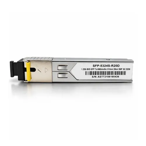 Módulo Transceiver SFP 1.25G BIDI 20KM SC DDM TX1550 RX1310 5324S-R20D