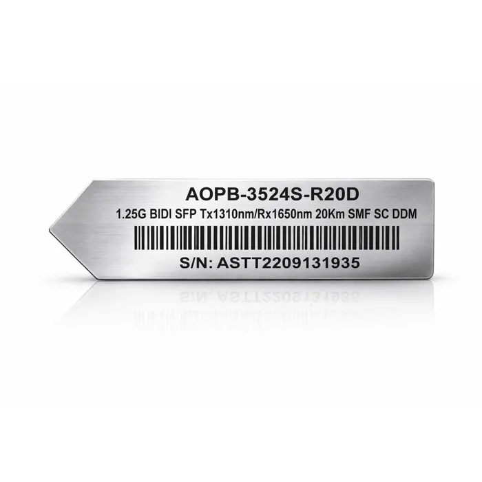 Módulo Transceiver SFP BIDI 1.25G 20KM SC DDM TX1310 RX1550 SMF 3524S-R20D
