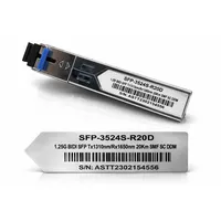 Módulo Transceiver SFP BIDI 1.25G 20KM SC DDM TX1310 RX1550 SMF 3524S-R20D - imagem 5