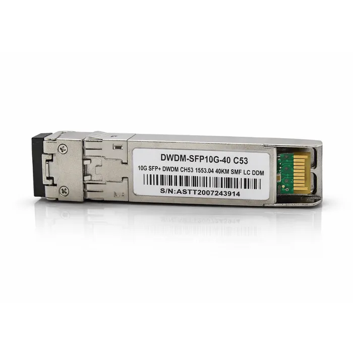 Transceiver Módulo SFP+ 10G DWDM 40KM SMF LC C53 1535nm DDM Cisco Compatível