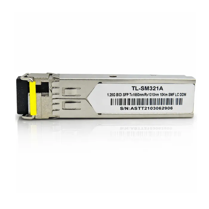 Transceiver Módulo SFP 1.25G BIDI 10KM SMF LC DDM TX1550 RX1310 TL-SM321A