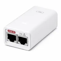 Fonte PoE Ubiquiti 24V 0.3A Gigabit POE-24-7W-G Original - imagem 3