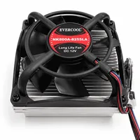 Cooler CPU AMD Processador Evercool NK805A 80mm Silencioso Alumínio - imagem 3