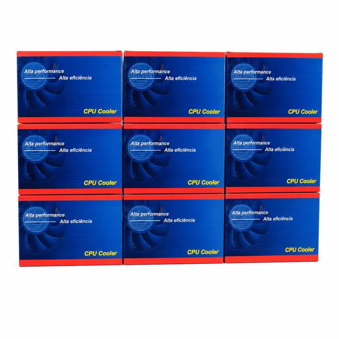 Cooler CPU AMD Processador Evercool NK805A 80mm Silencioso Alumínio