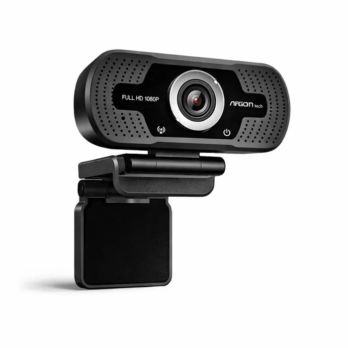 Webcam Argom Tech ARG-WC-9140BK Full HD 1080p Com Microfone USB - Preta