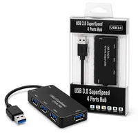 Hub Adaptador USB 3.0 4 Portas 5Gbps DEX BYL-3013 Alta Velocidade - imagem 1