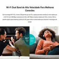 Roteador TP-Link Archer C50 AC1200 WiFi 5 Dual Band 4 Antenas - imagem 4