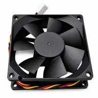 Cooler Fan Evercool EC8025M12SA 80x80x25mm Sleeve 3 Pinos 12V - imagem 1