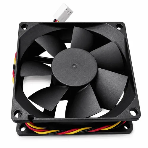 Cooler Fan Evercool EC8025M12SA 80x80x25mm Sleeve 3 Pinos 12V
