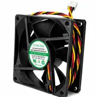 Cooler Fan Evercool EC8025M12SA 80x80x25mm Sleeve 3 Pinos 12V - imagem 3