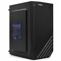 Gabinete Satellite 8202K Micro ATX Preto Com Cooler LED Azul - imagem 1