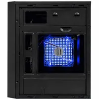 Gabinete Satellite 8202K Micro ATX Preto Com Cooler LED Azul - imagem 4