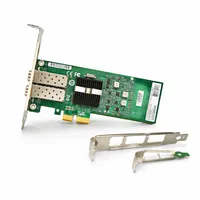 Placa De Rede PCI Express 2 Portas SFP 1Gb Intel 82576EB Servidor - imagem 1
