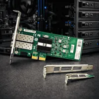 Placa De Rede PCI Express 2 Portas SFP 1Gb Intel 82576EB Servidor - imagem 4