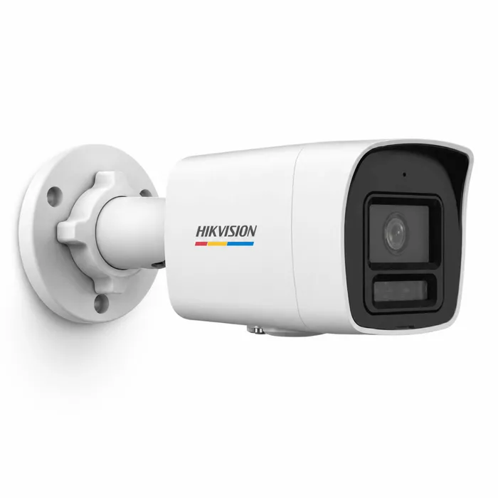 Câmera Segurança Áudio Hikvision 2MP Full HD ColorVu 2.8mm PoE IP67