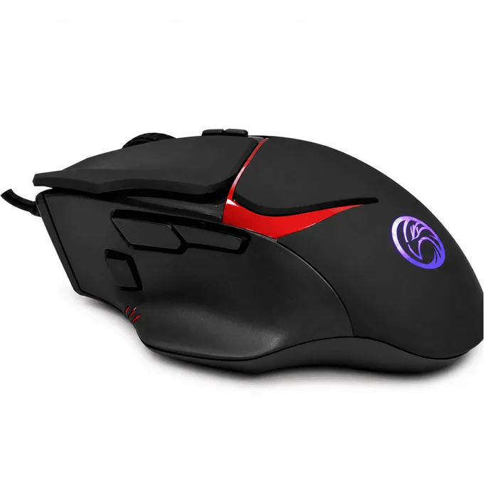 Mouse Gamer USB BPC-M812 LED Colorido 2400 DPI 7 Botões