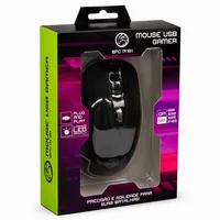 Mouse Gamer LED USB 2400 DPI BrazilPC BPC-M781  Ergonômico - imagem 6