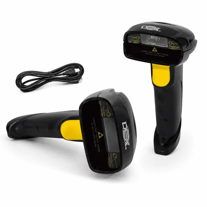 Leitor de Código de Barras Laser DEX DX-182 USB 100 Scans/s